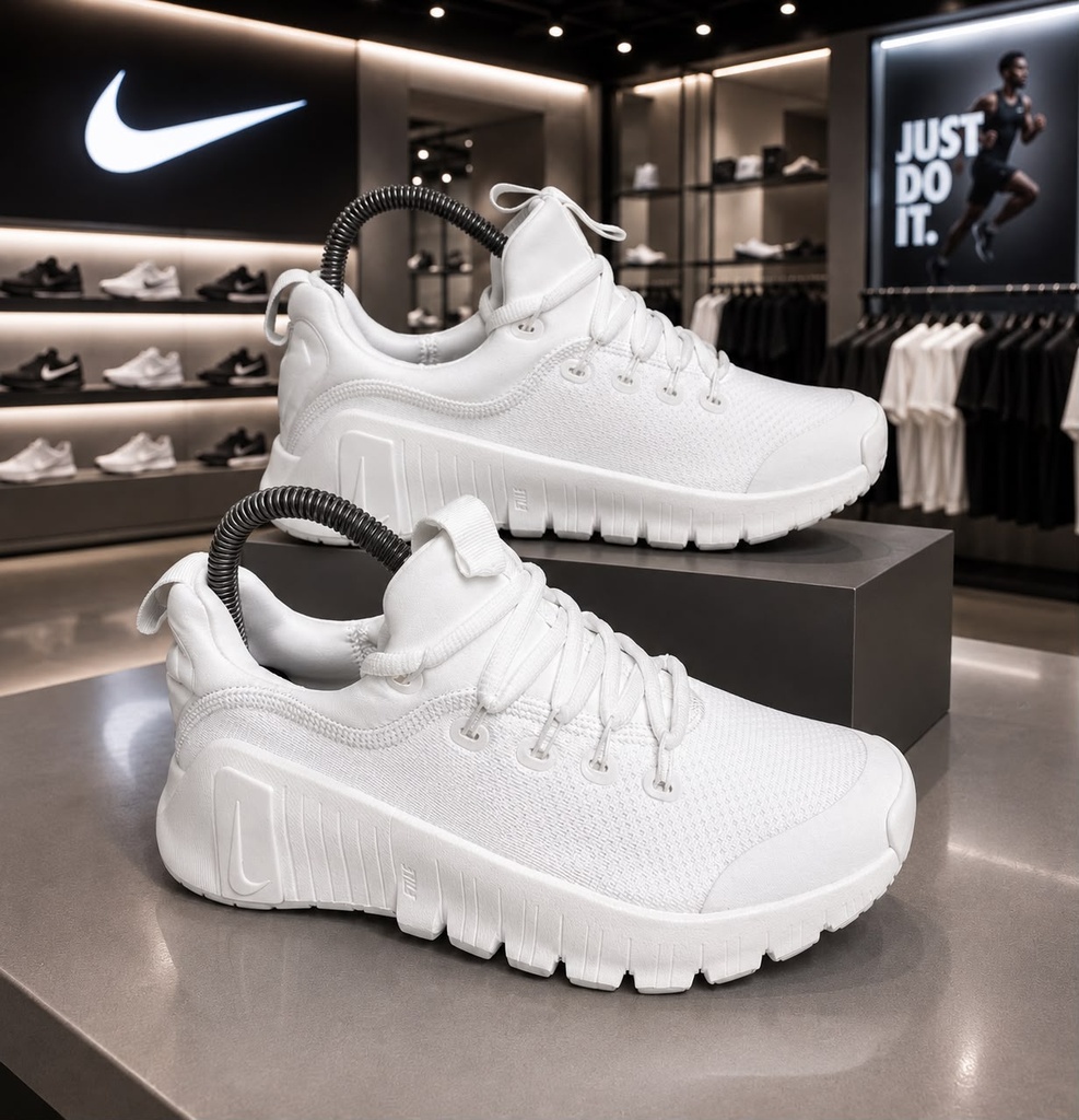 Nike Metcon Blanca-Suela Gris