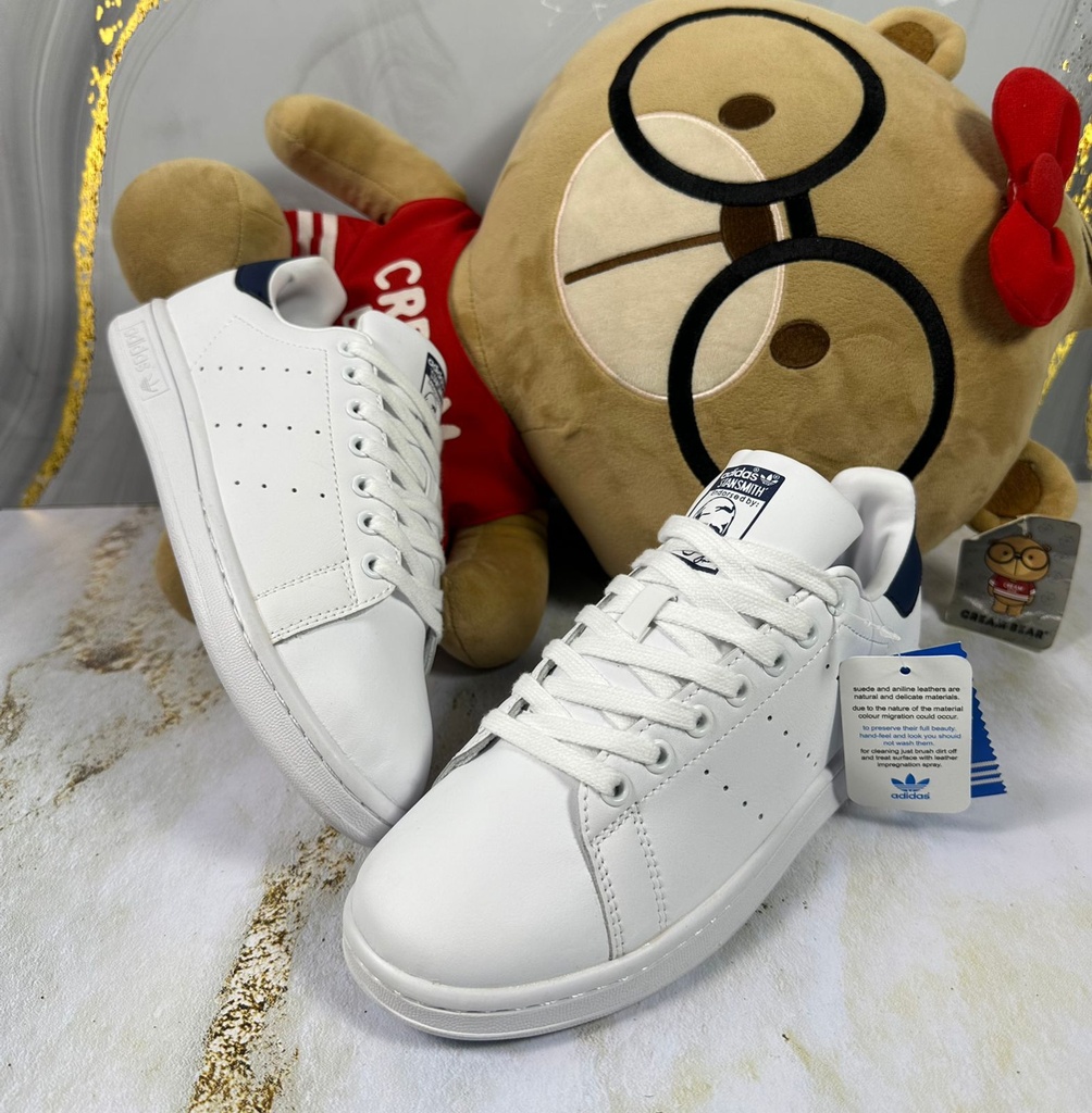 Adidas Stan Smith Blanco-Turqui