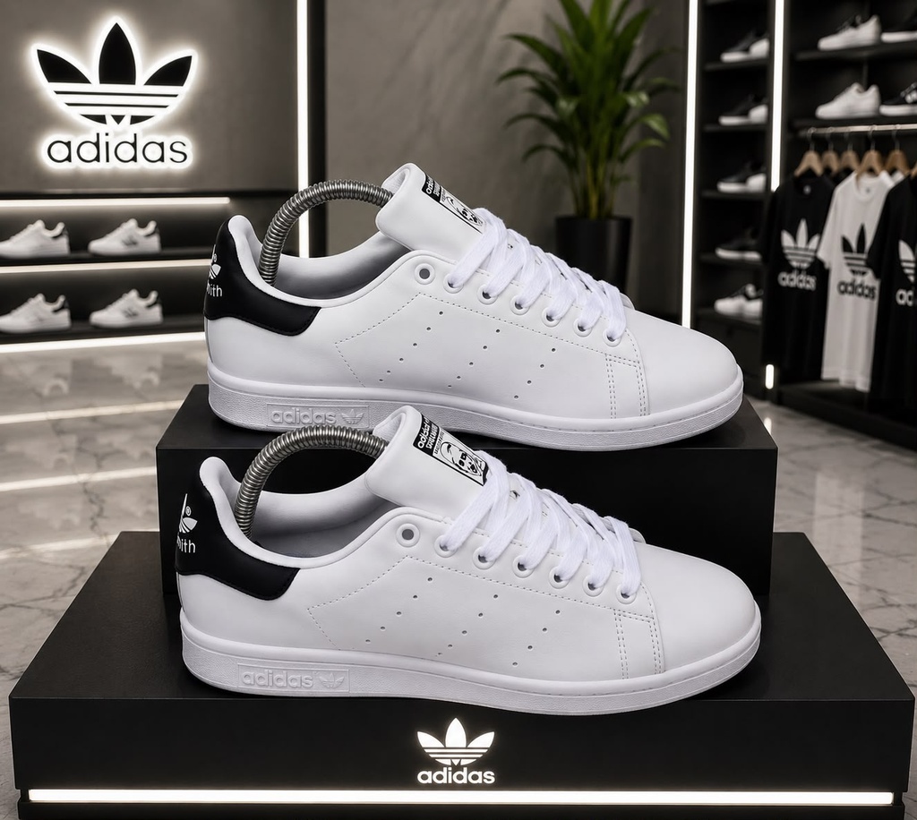 Adidas Stan Smith Blanco-Negro