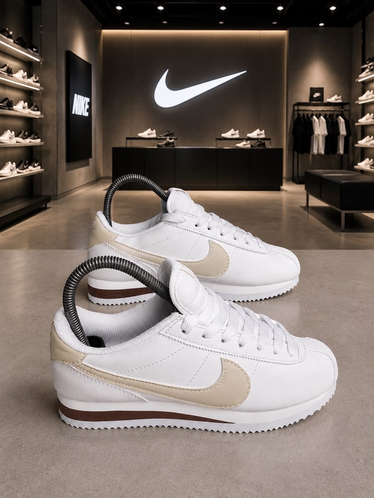 Nike Cortez Blanco-Chulo Beige