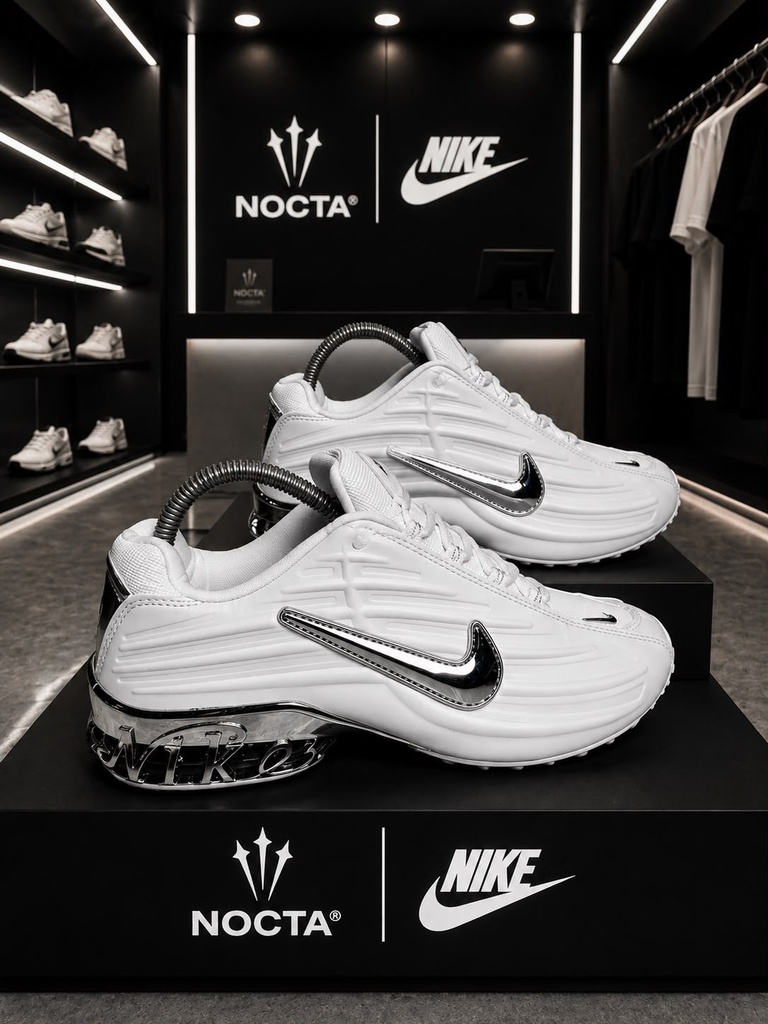 Nike Ultra Nocta Blanco Plateado