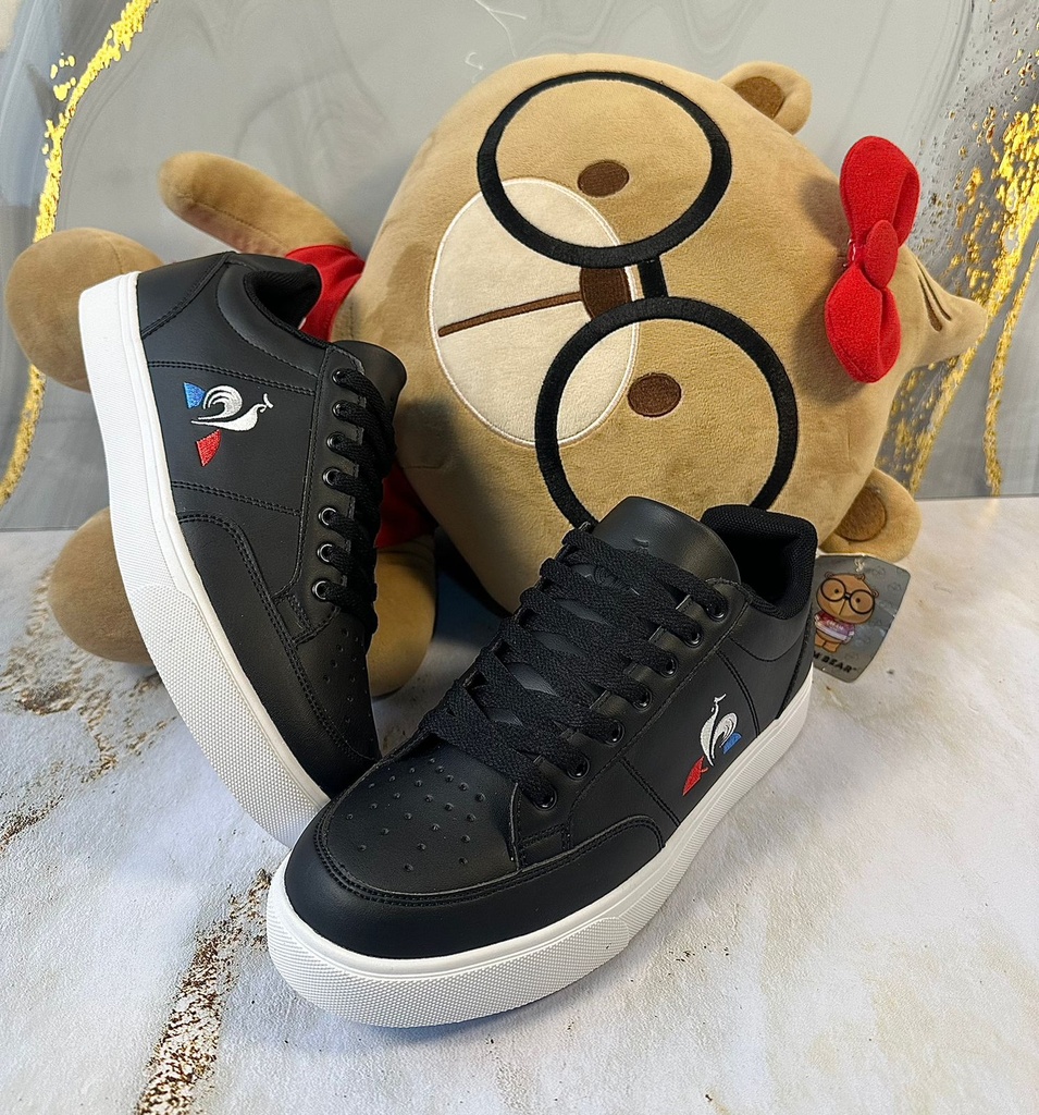 Le Coq Sportif Clasica Negro-Blanco 