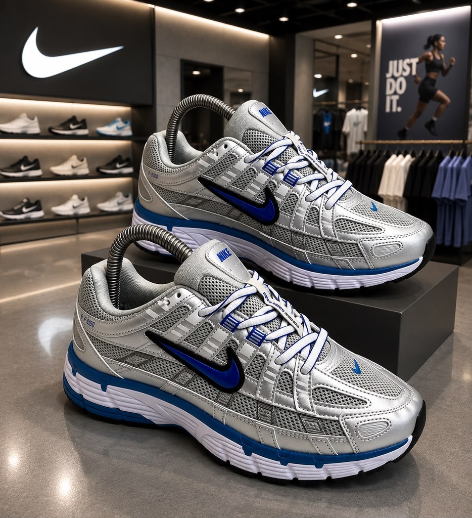 Nike  P6000 Gris-Azul