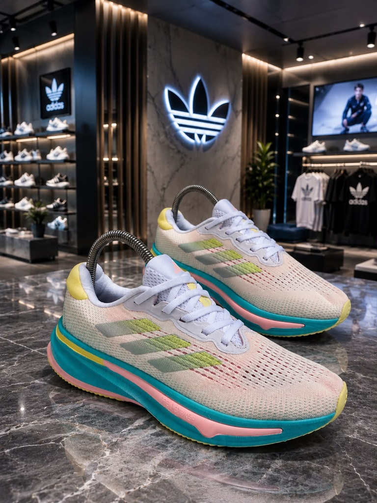 Adidas Supernova Azul-Pastel