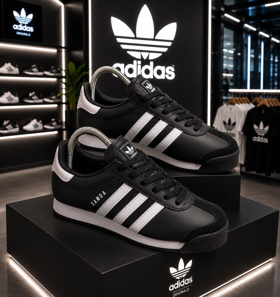 Adidas Samoa Negra-Blanco