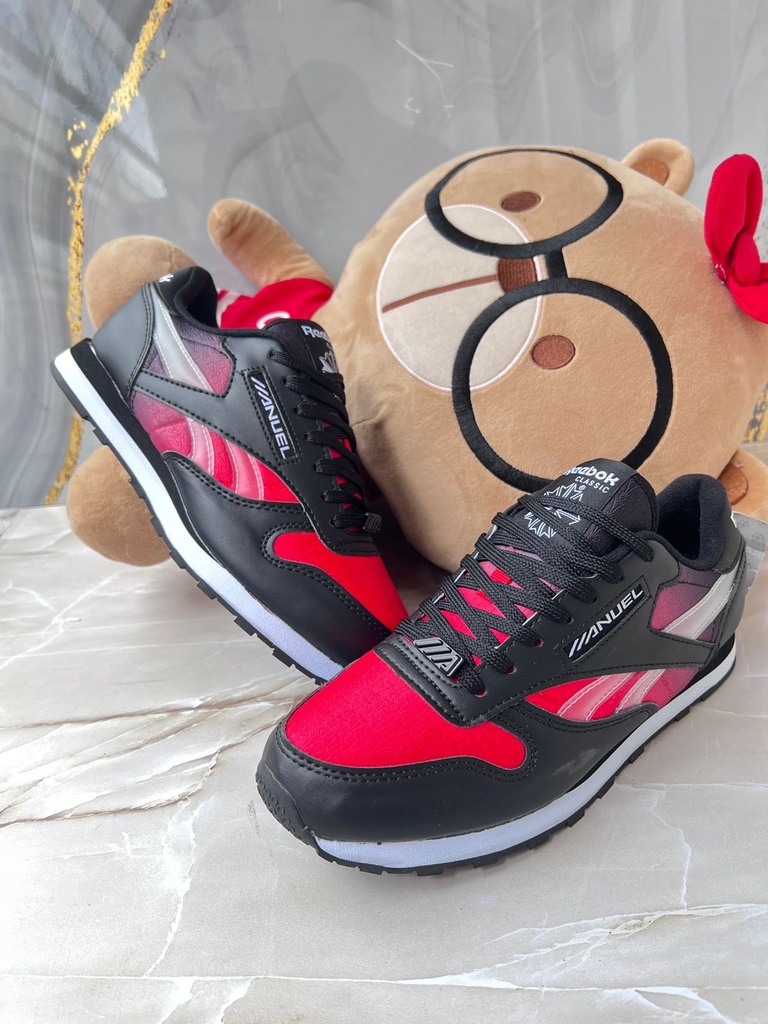 Reebok Negro-Rojo