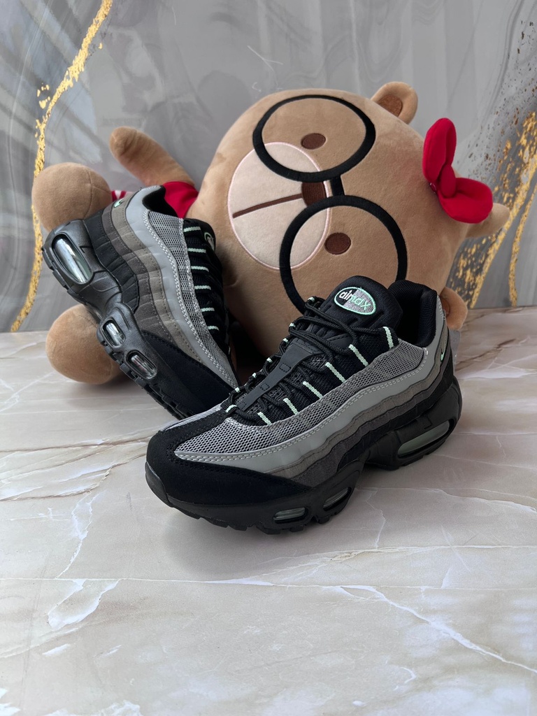 Nike 7 Camaras Gris Chulo Verde