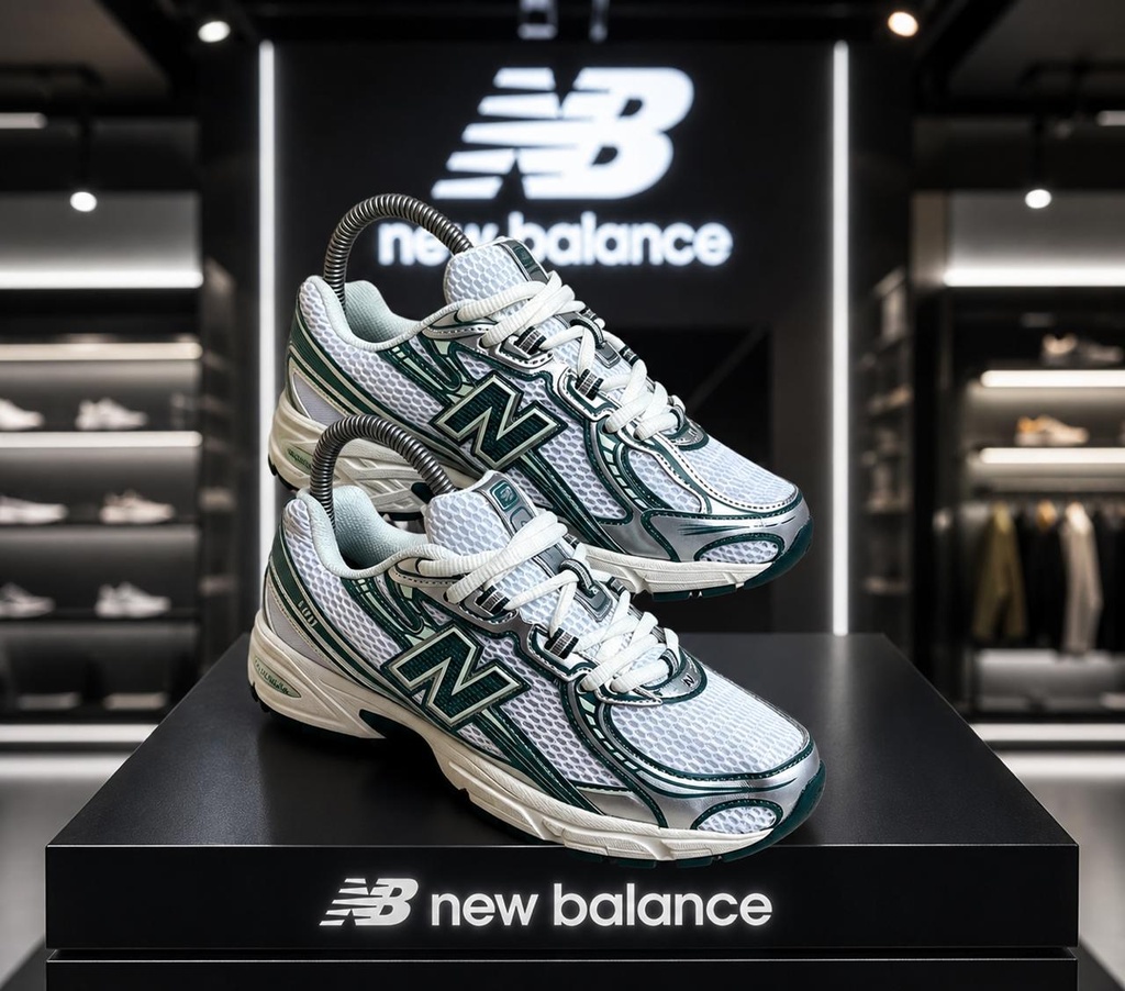 New Balance 740 Beige Verde