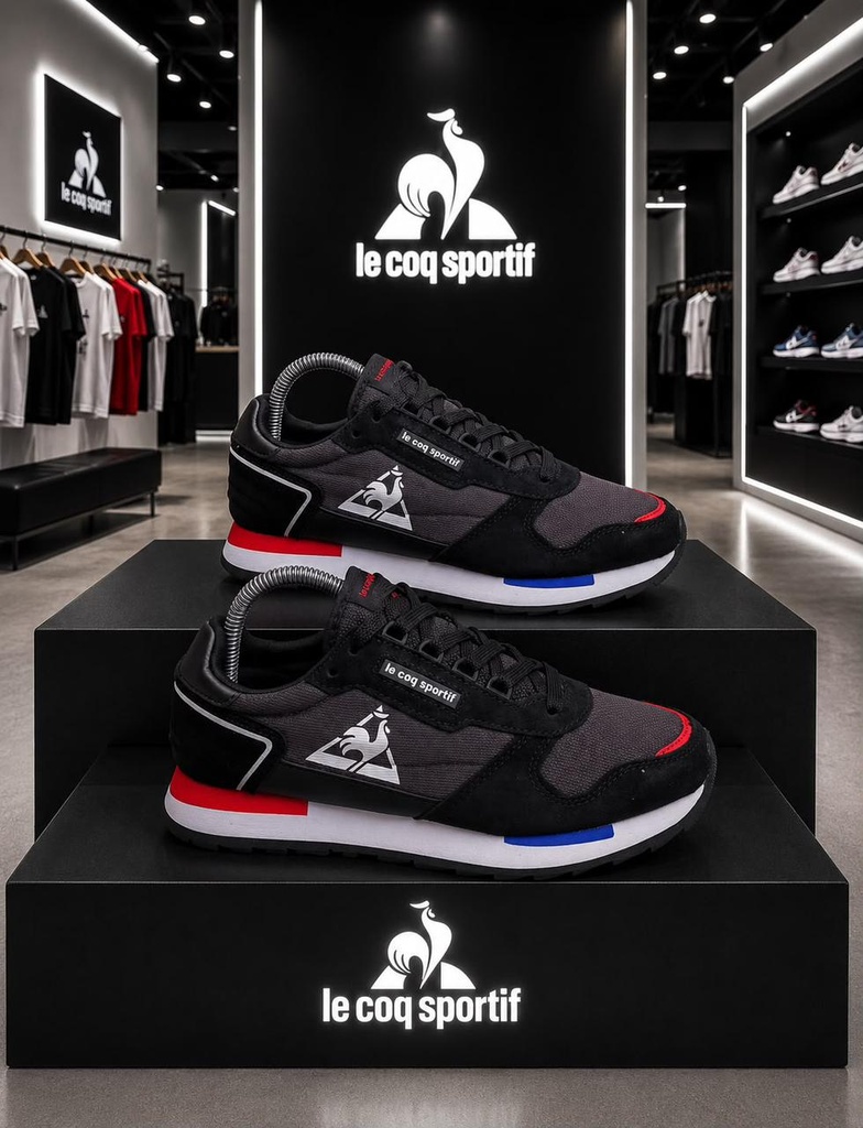 Le Coq #2 Negro Talon Rojo