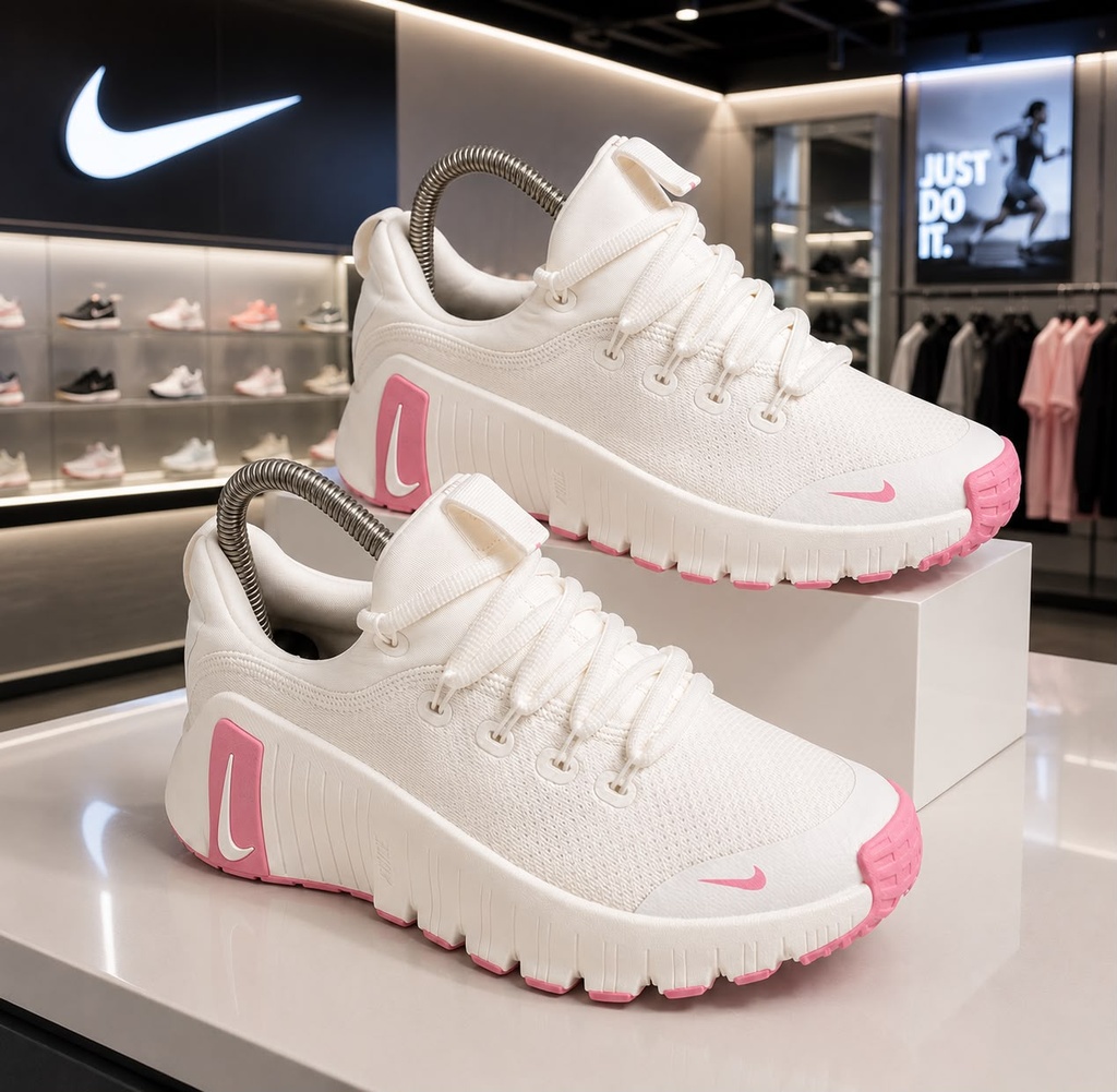 Nike Metcon Blanca Rosado