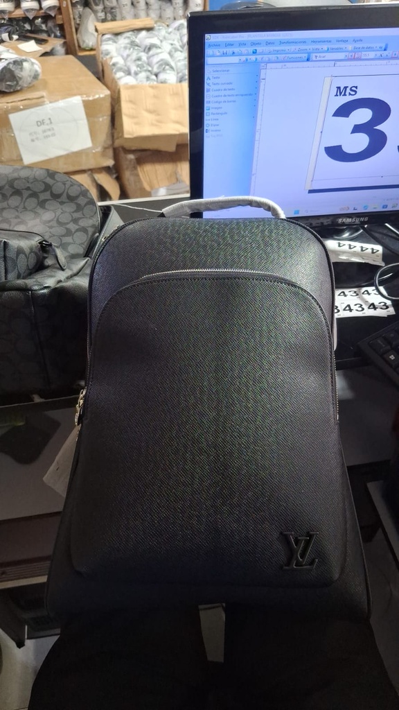 Maletin LOUIS VUITTON NEGRO TODO