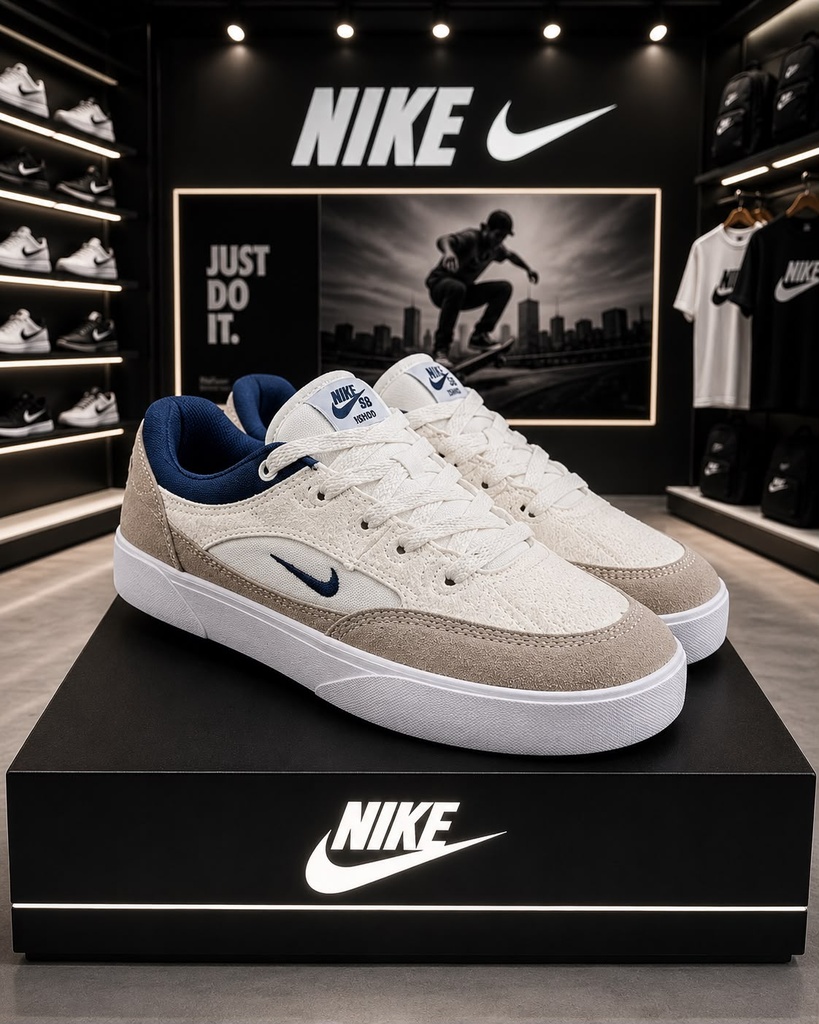 Nike Sb Tablita Beige Azul
