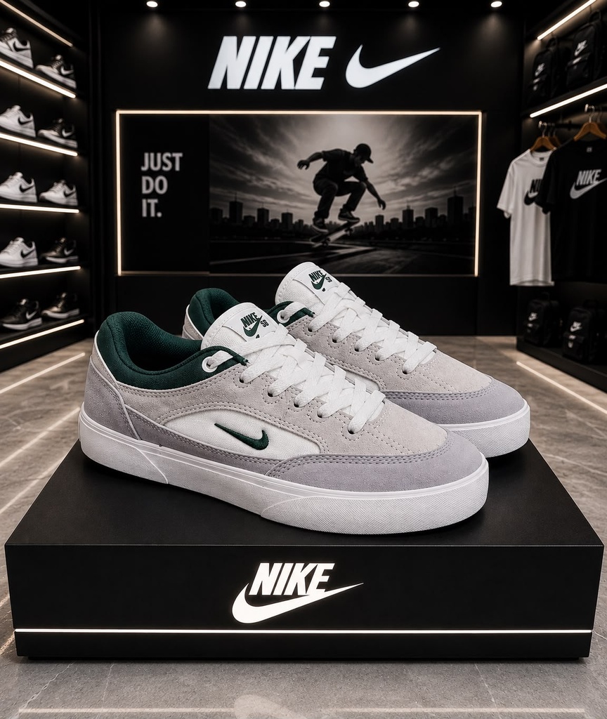 Nike Sb Tablita Blanco Verde