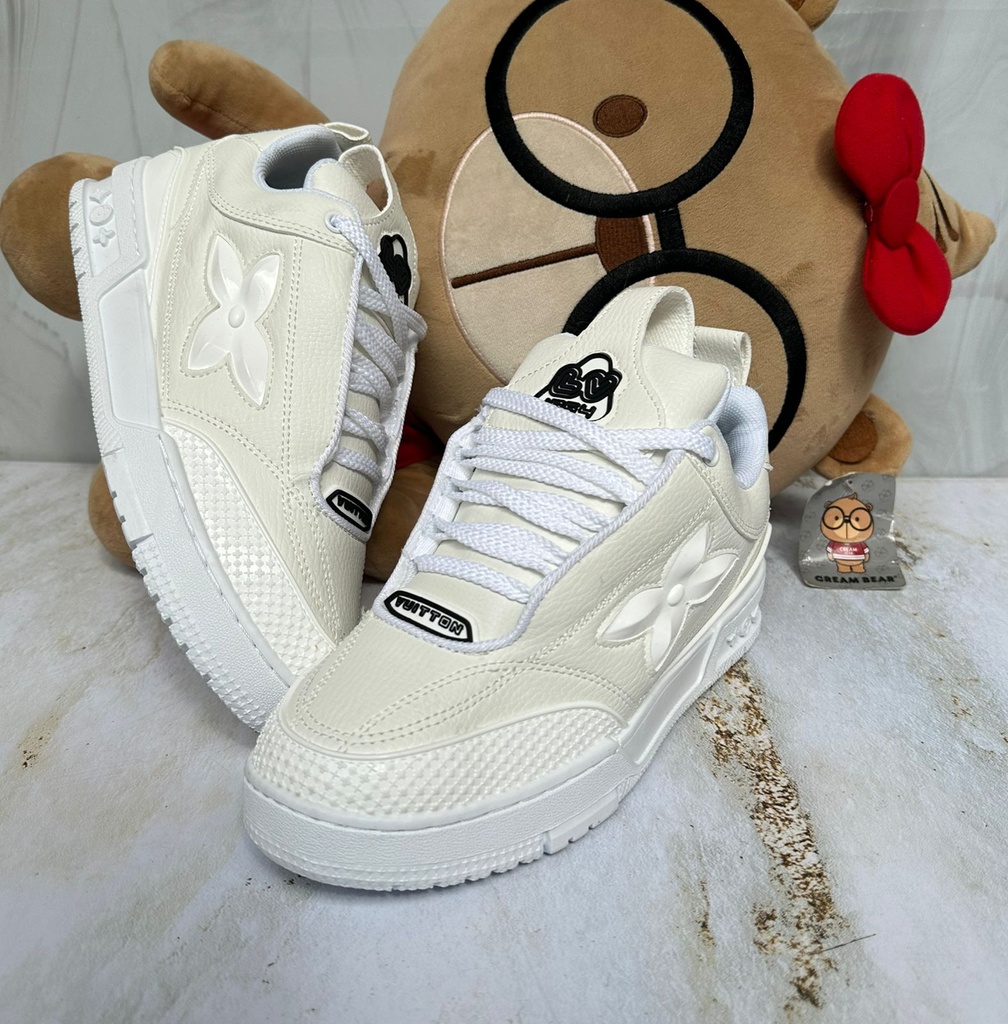 Louis Vuitton Flor Blanco Negro MS