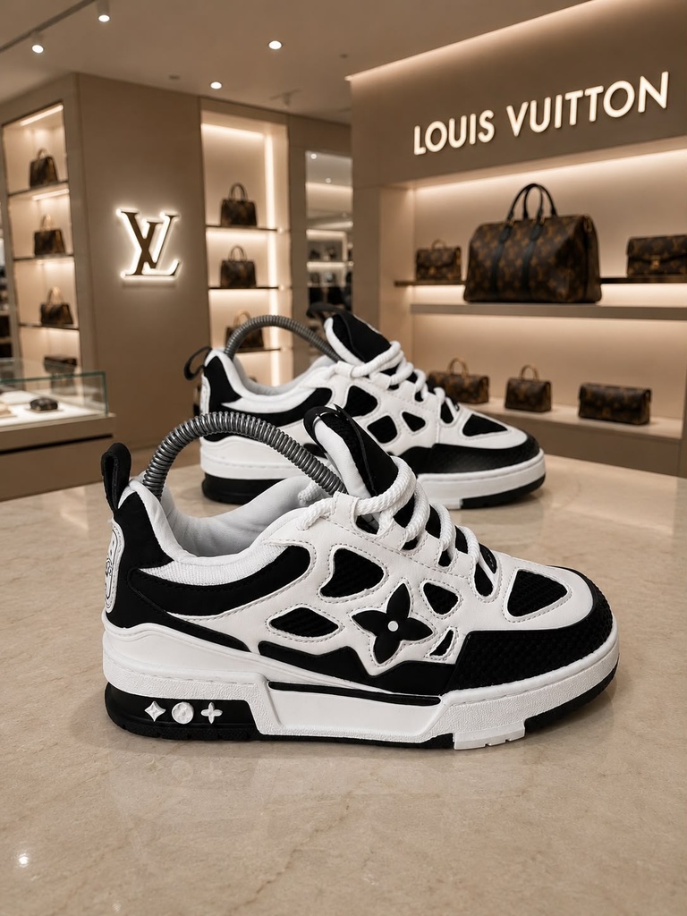 Louis Vuitton Blanco  Negro MS