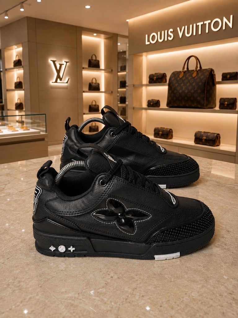 Louis Vuitton Flor Negro Blanco MS