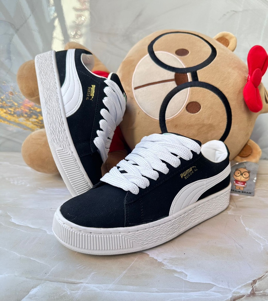 Puma XL Negro Blanco-Cordon Blanco