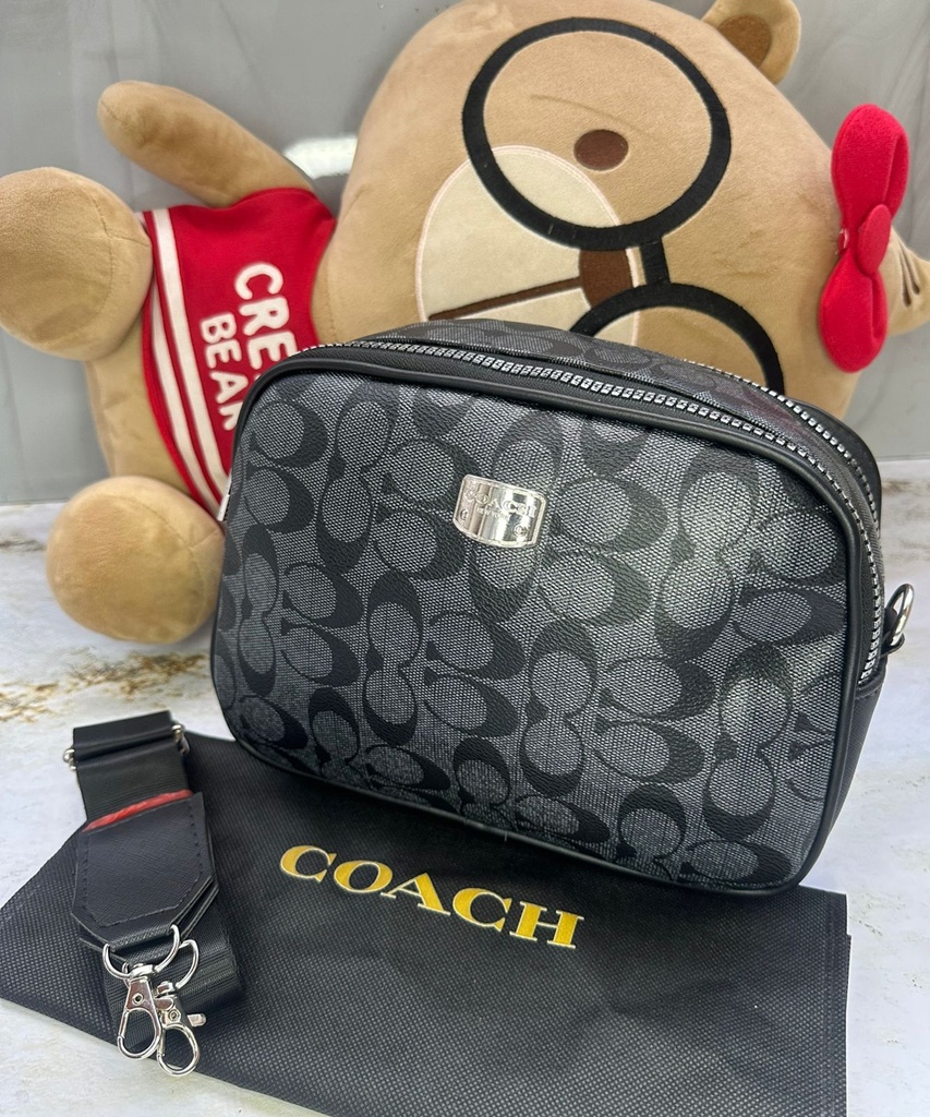 Carriel Coach Negro Diseño #40  