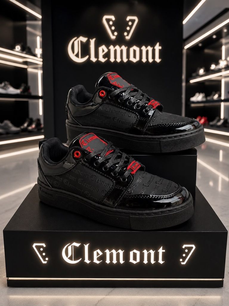 Clemont Negro Charol MS