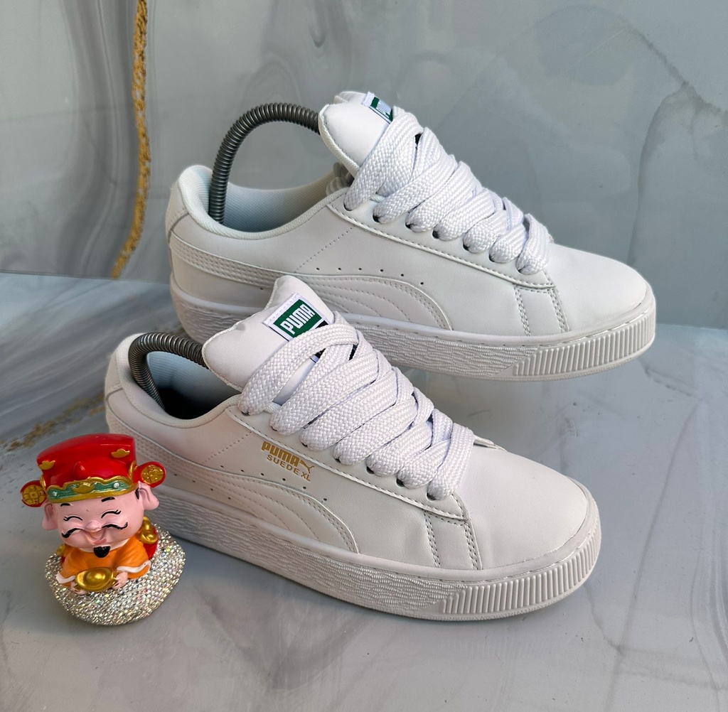 Puma Suede Xl Blanca Toda