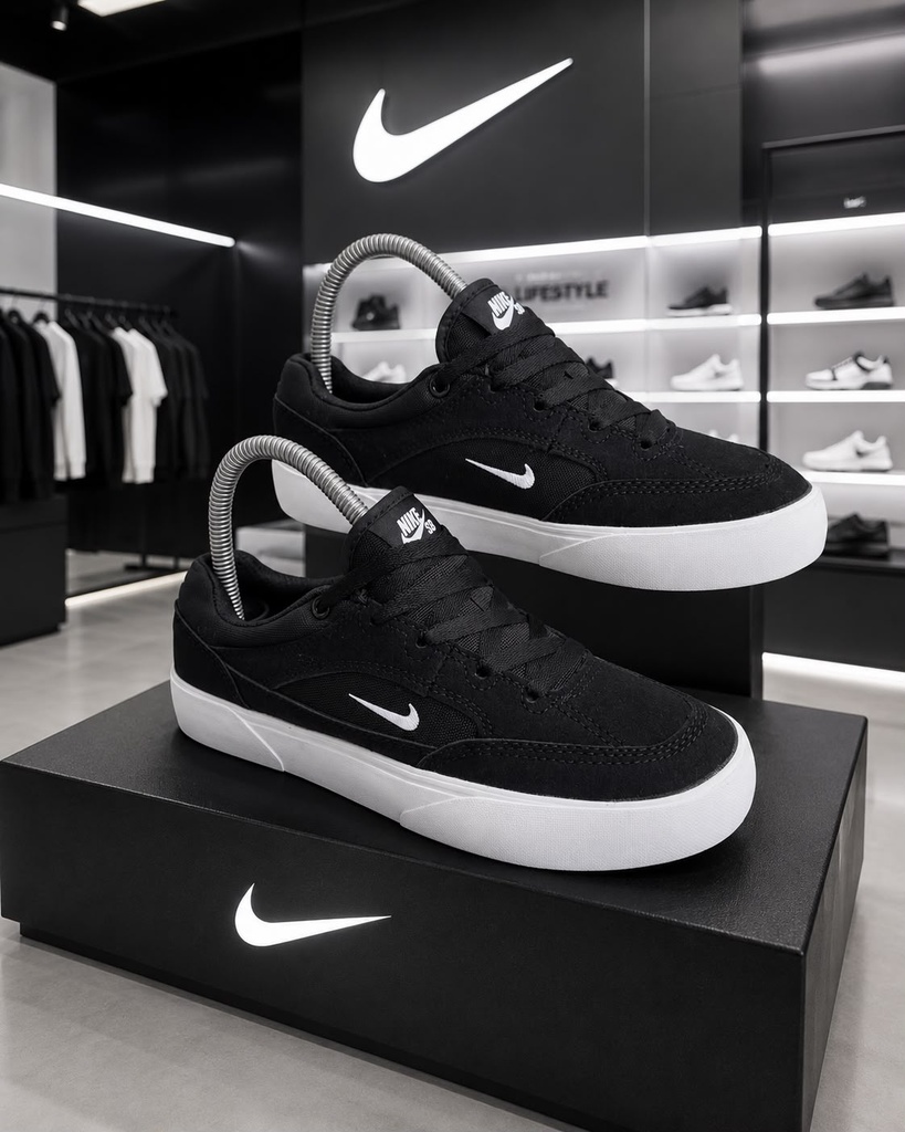 Nike Sb Tablita Negro Suela Blanca