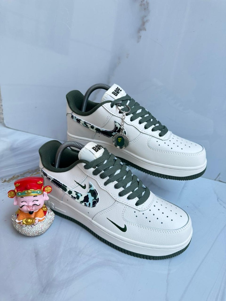 Nike AF1 Beige Verde