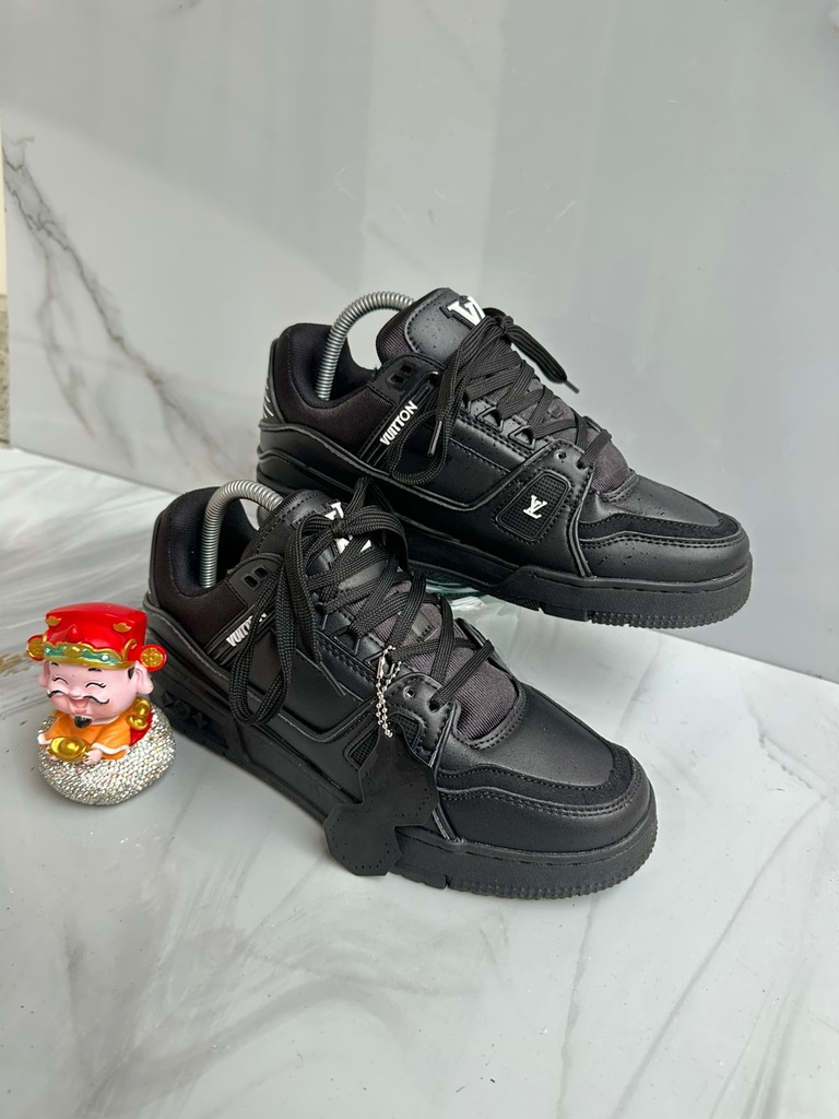 Louis Vuitton Trainer Negro Todo MS