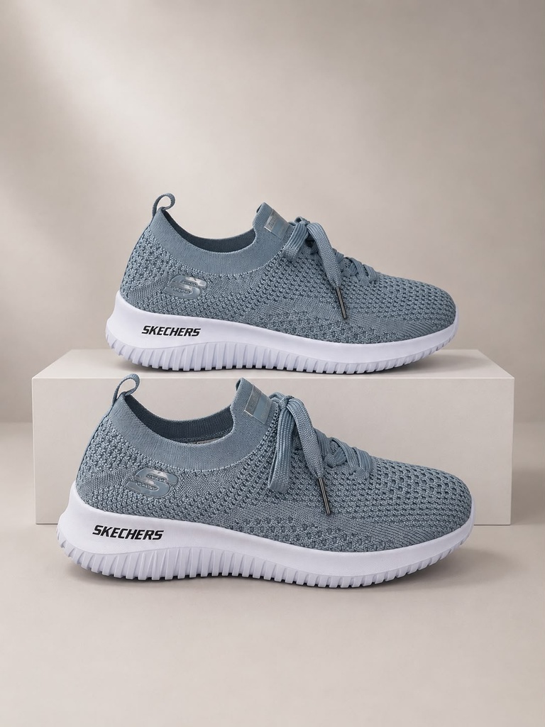 Skechers Clasica Azul Blanca