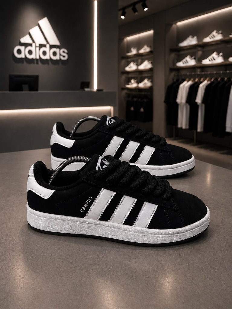 Adidas Campus Trenza Negra