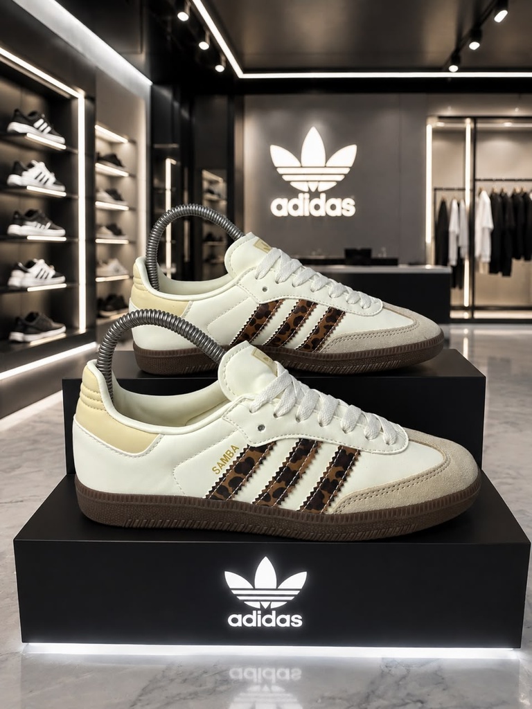 Adidas Samba OG Leopard Beige