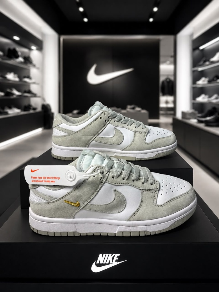Nike Sb Dunk Sail Gris Blanco