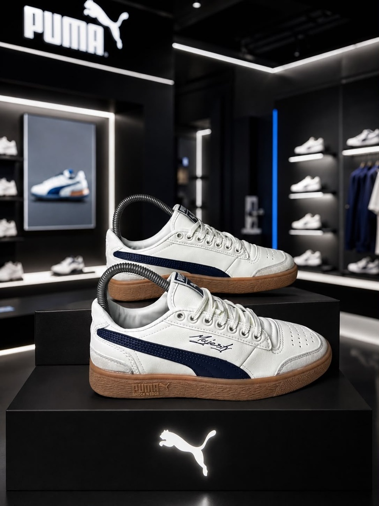 Puma Majesty Beige Linea Azul