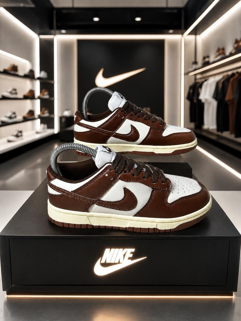 Nike Dunk Low Chocolate Blanco
