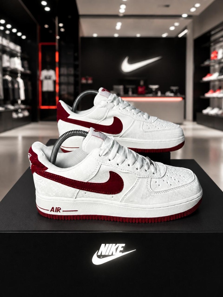 Nike AF1 Valetine´S Day Blanco Rojo