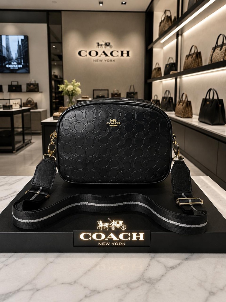 Bolso Coach Negro Todo #45