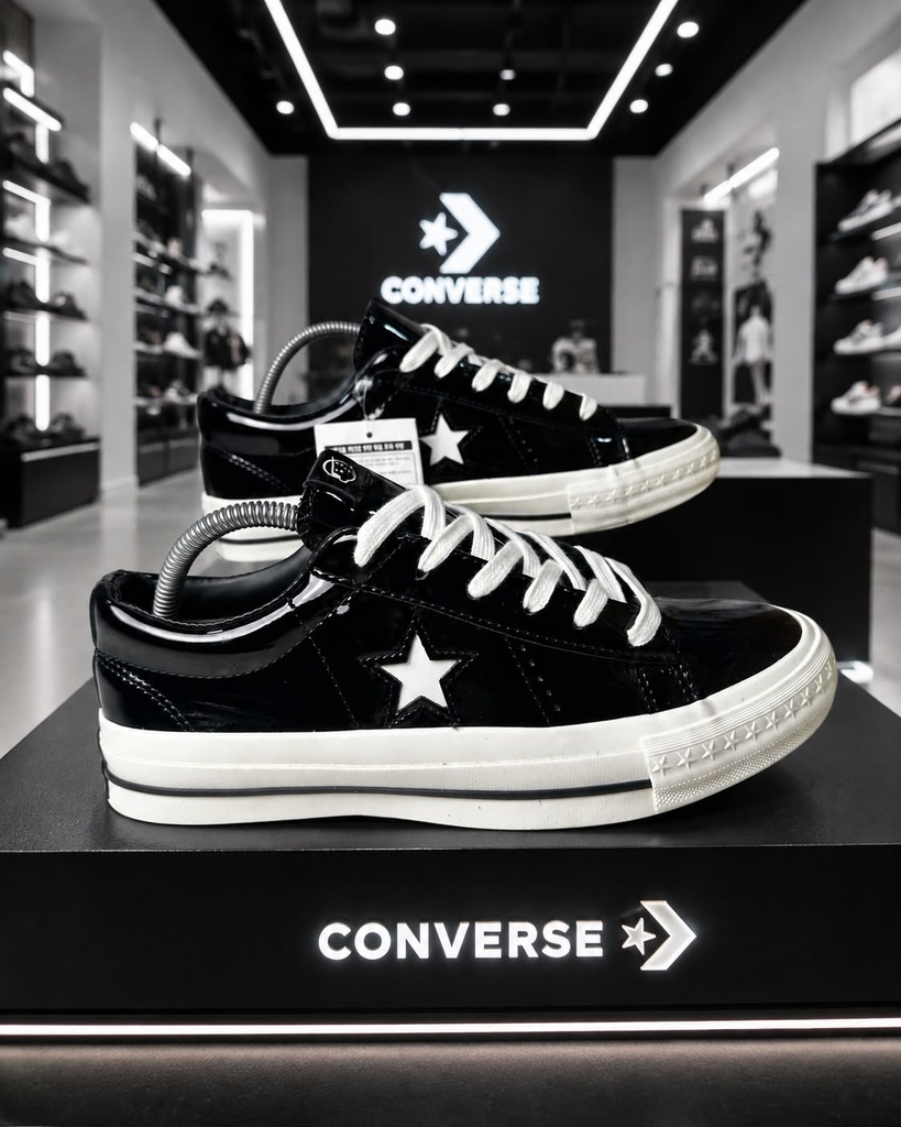 Converse On Star 95 Negro Charol