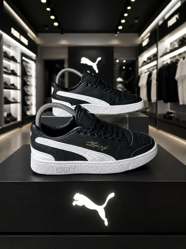 Puma Majesty Negro Linea Blanco