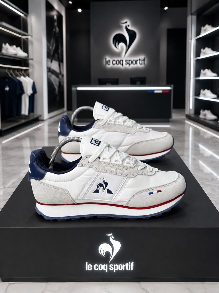 Le Coq Sportif Racerone Blanco Turqui