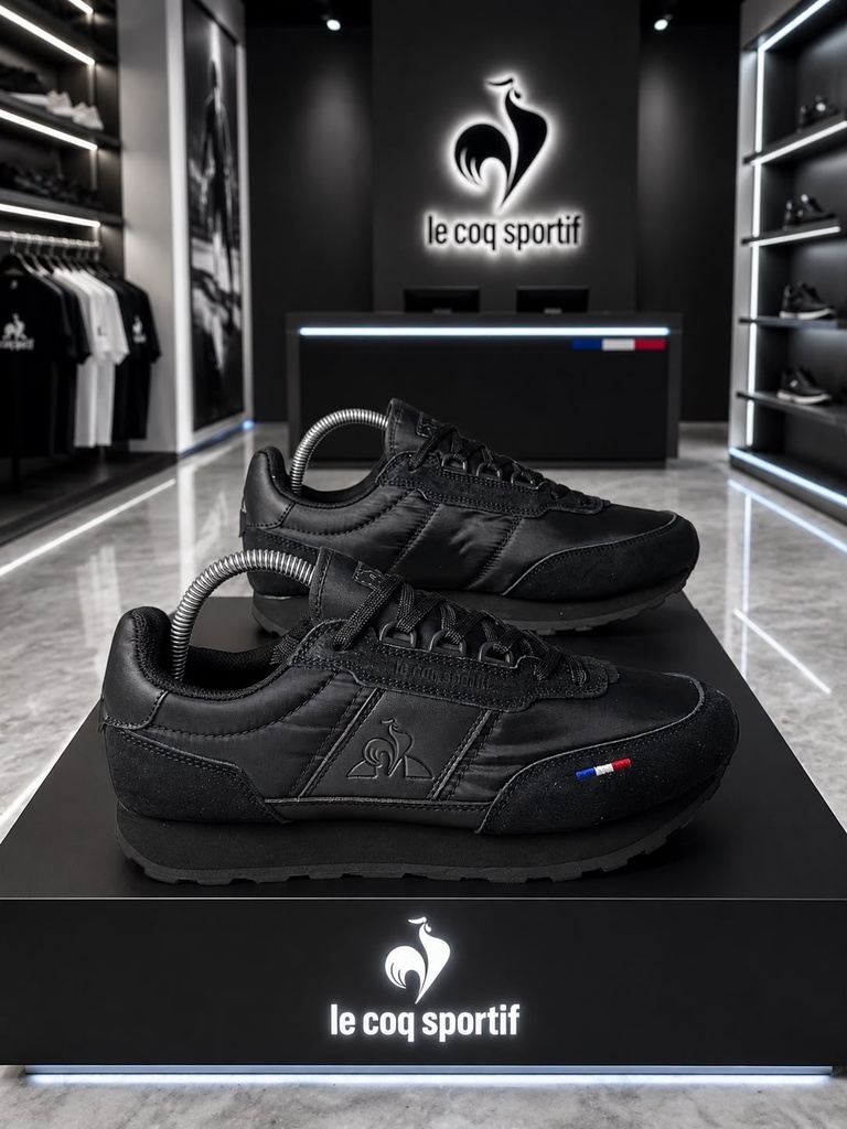 Le Coq Sportif Racerone Negro Todo