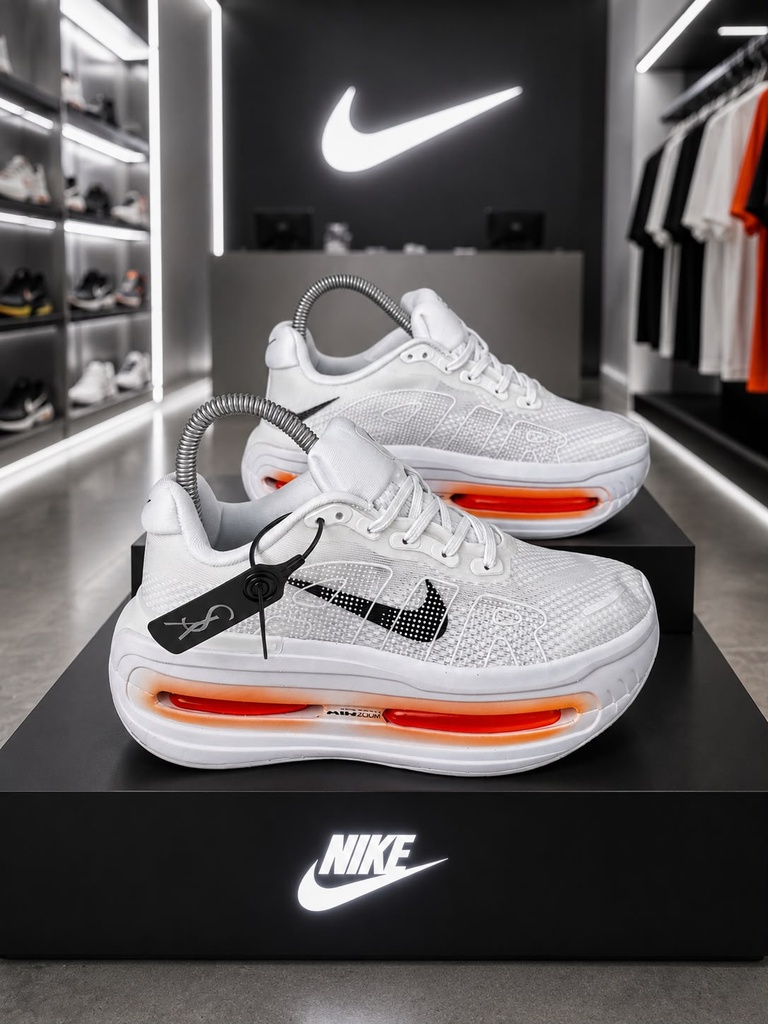 Nike Vomero Premium Blanco Naranja