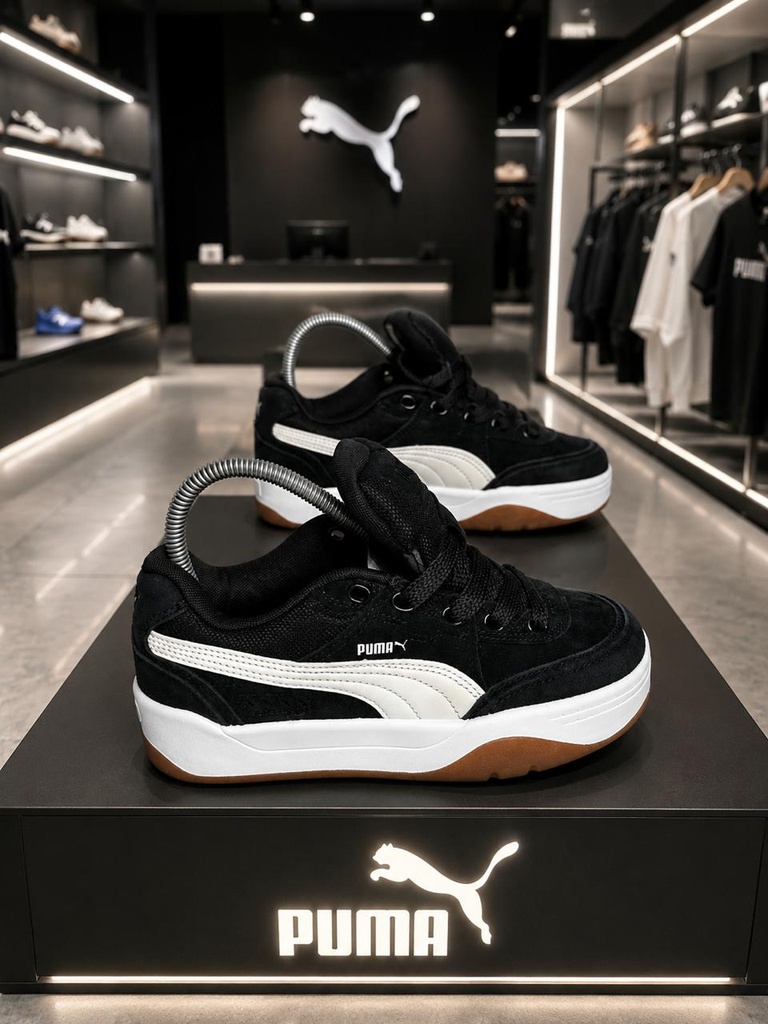 Puma Parma Negro Blanco