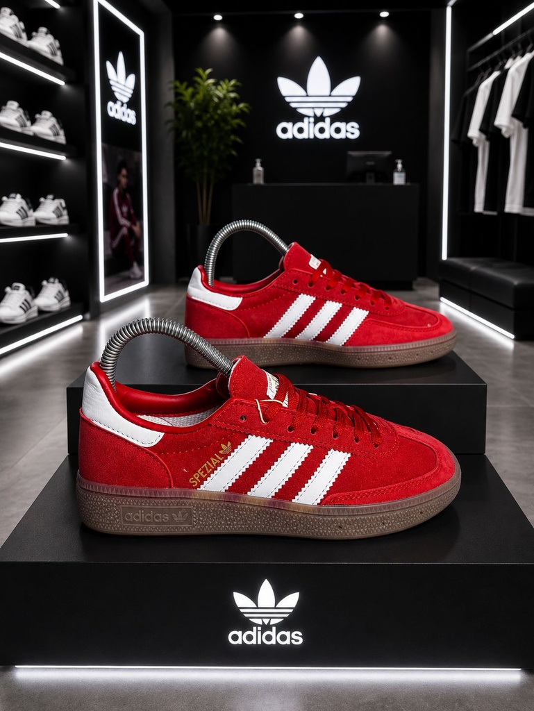 Adidas Spezial Rojo Suela Marron