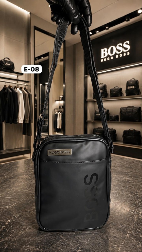 Carriel Hugo Boss Negro (E-08)