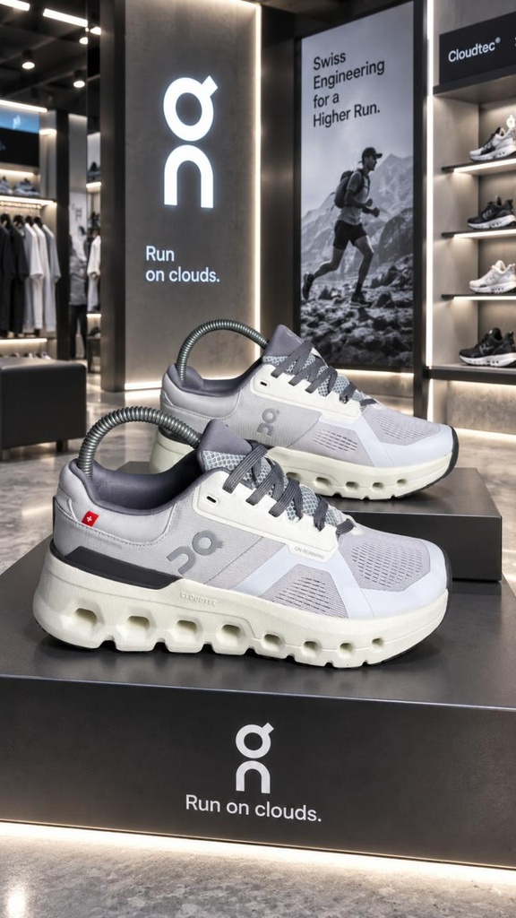 On Running Blanco Gris