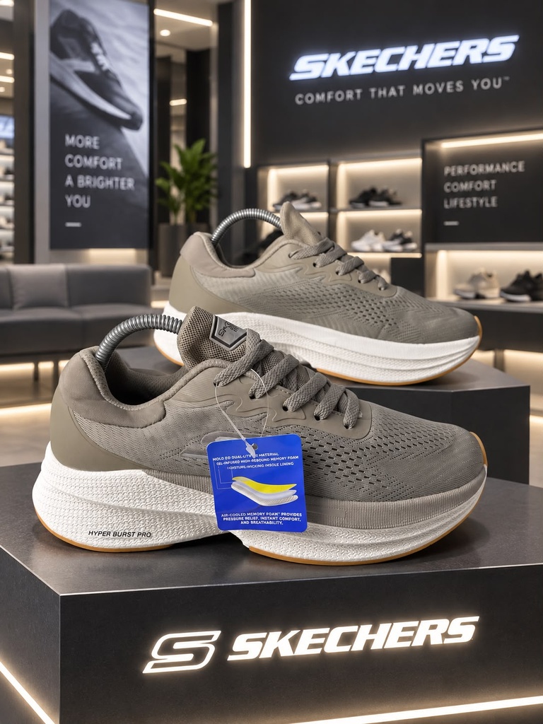 Skechers Burst Pro Verde Blanco