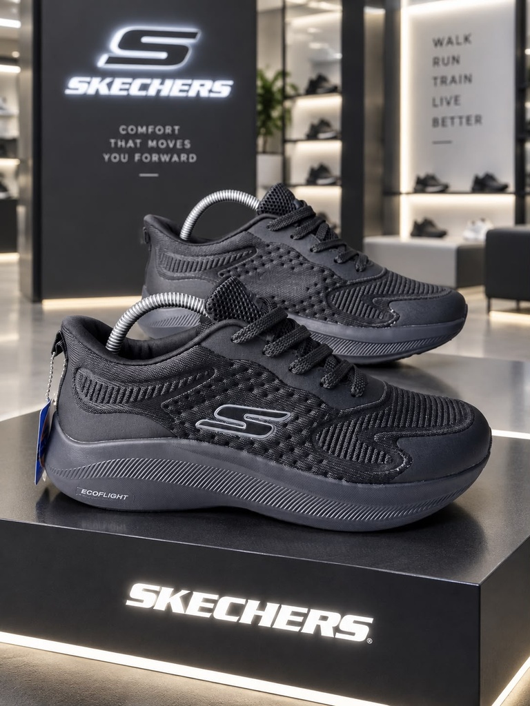 Skechers Go Run Negro Todo