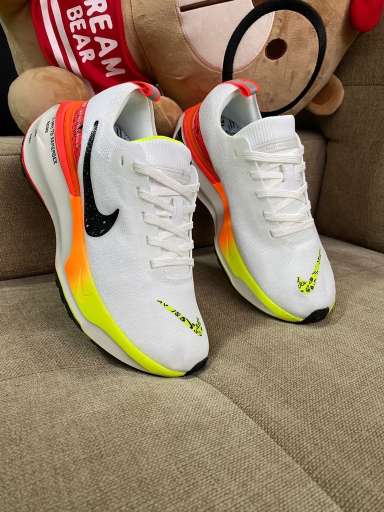 Nike Run 3 Blanco Naranja NK737