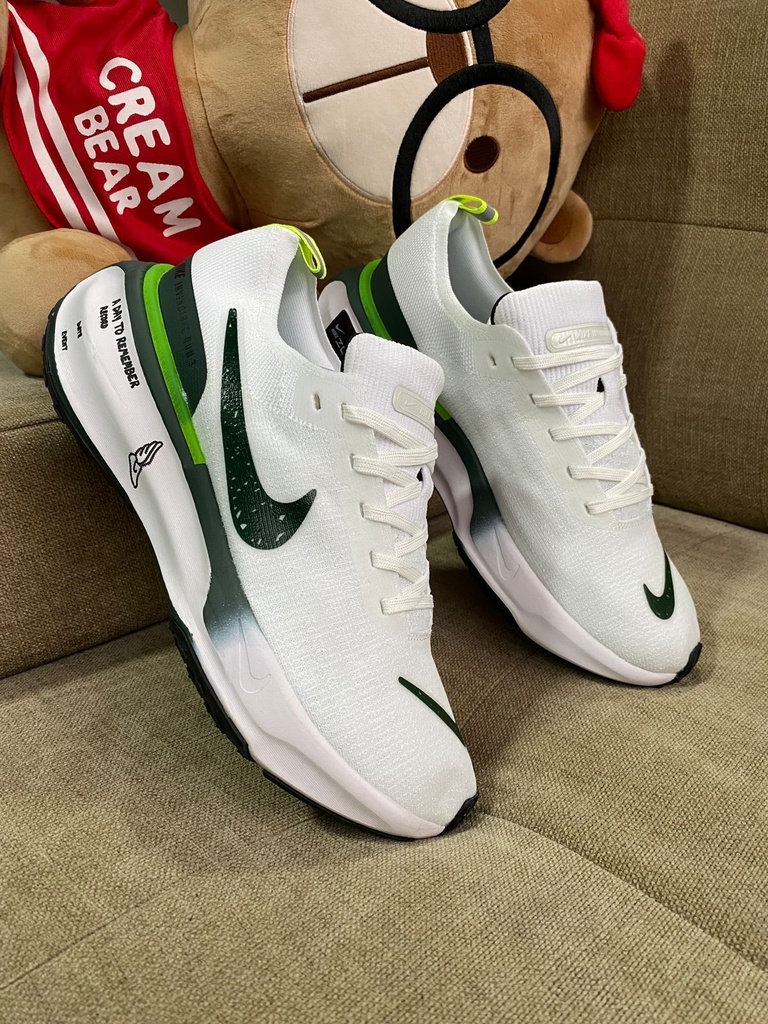 Nike Run 3 Blanco Verde NK736