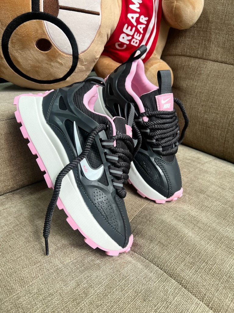 Nike Bailleli Gris Rosado NK712
