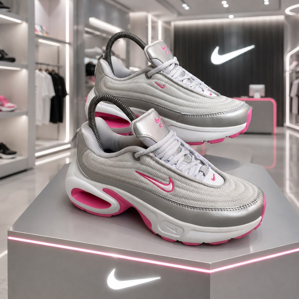 Nike Air Max Portal Gris Rosado NK745